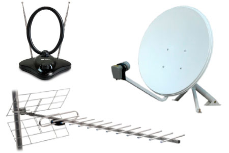 Виды антенн